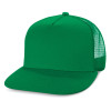 Camaro Flat Peak Trucker Caps Kelly Green